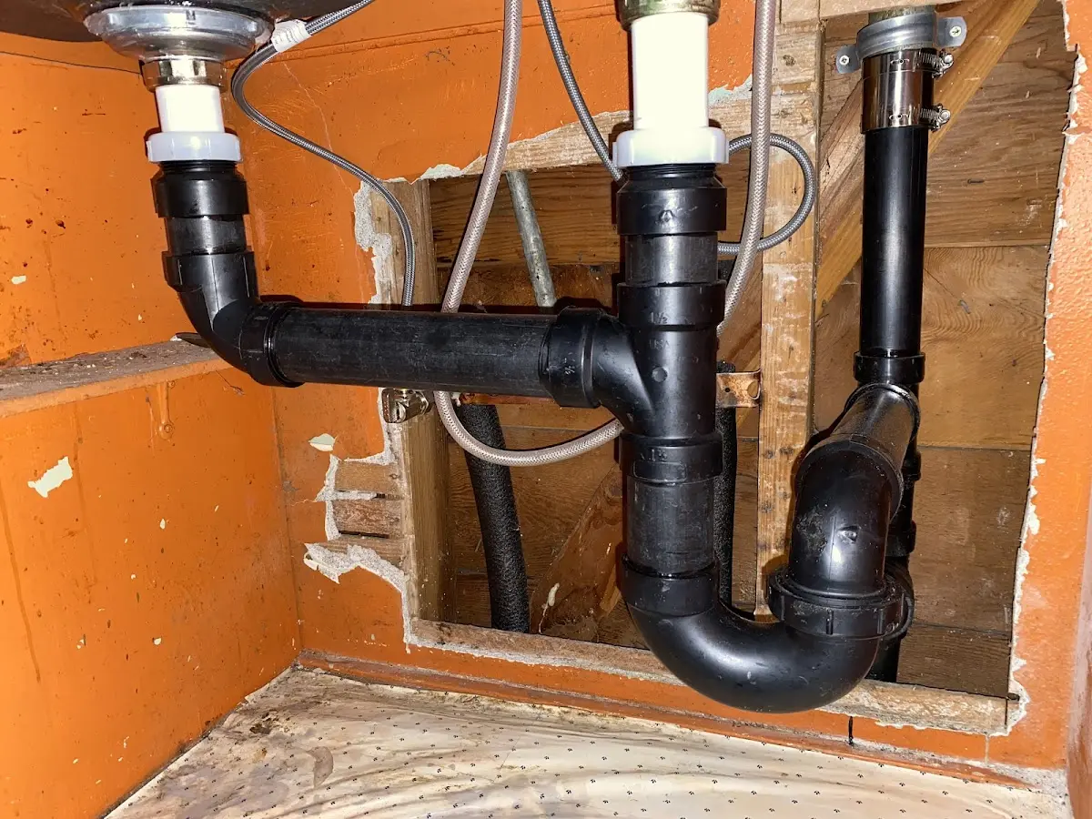 Professional Repiping Services equipment and tools on the job in White Marsh
