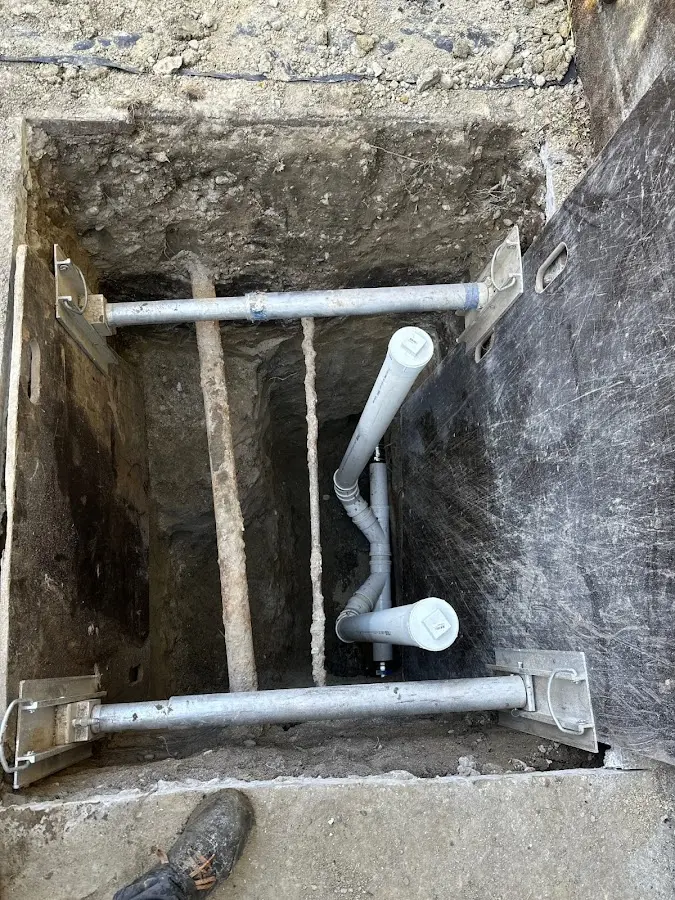 Experienced plumber completing Gas Line Repair work in White Marsh